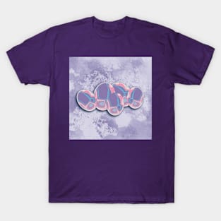 Psychedelic Eggs (Magenta & Blue) T-Shirt